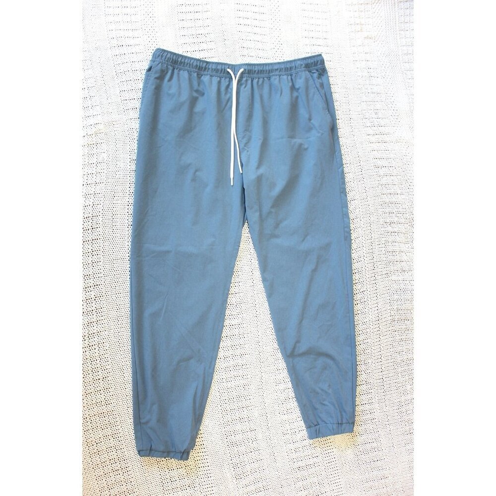 Marine Layer Men's Jogger Size XL Blue Pants Outdoor Casual Drawcord Style15450